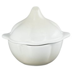 LE CREUSET 瓷器大蒜造型烤盅 蛋白霜, 1個, 15.2cm