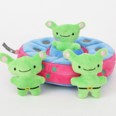 ITS DOG q 怪物取出小狗毛絨玩具 23 x 4 x 10 厘米, 飛碟, 1個