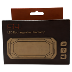 頭戴燈 500Lm IP65, FW-936B, 1個