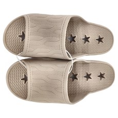 WUWU 抗菌排水浴室拖 JB27, 卡色其, 1雙