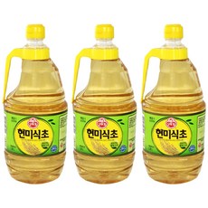 OTTOGI 不倒翁 糙米釀造醋, 1.8L, 3瓶