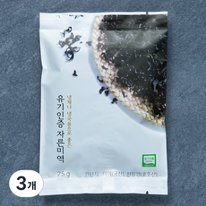 기장물산 유기식품 인증 냉채나 냉국용으로 좋은 자른 미역, 25g, 3개