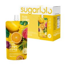 sugarlolo 蒟蒻果凍飲 熱帶水果口味, 1盒, 1.5kg
