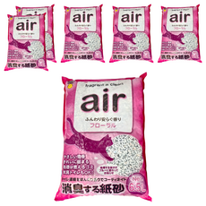 Super Cat 超級貓 Air3D立體紙砂, 花香, 6.5L, 6包