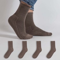si ner socks 男士羅紋毛圈緩衝襪 5雙入