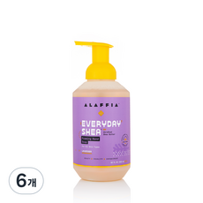 알라피아 에브리데이 시어 포밍 핸드솝 라벤더, 532ml, 6개