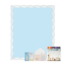 맘스보드 캔디 보드 베이직 3종 리틀 래빗 세트, 캔디블루 + 블루, 1개