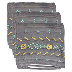 寢室安居 100%水洗棉沙發深3件組