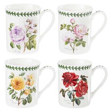 포트메리온 보타닉가든 머그컵 4종 세트, 로즈, 1개