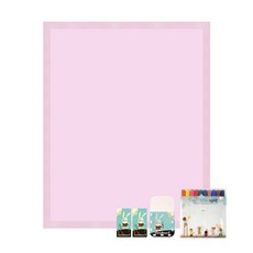 맘스보드 루나 보드 베이직 3종 클레버 래빗 세트, 루나핑크 + 핑크, 1개