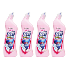 farcent 花仙子 潔霜免刷洗馬桶清潔劑 百花, 500ml, 4瓶