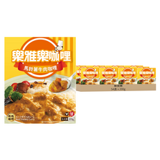 樂雅樂 馬鈴薯牛肉咖哩, 200g, 54盒