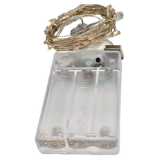 5公尺 50頭LED 銅線燈 USB/電池供電 暖光/白光, 四彩, 1組