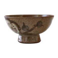 備前繪椿敘杯 - 藍釉醬油碟-日本製 11.5cm x 7.5cm 陶瓷, 1個