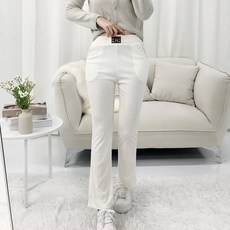 피어니스트 여성용 데일리 나팔 골지 팬츠