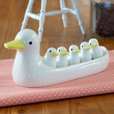 Provence Korea鴨子筷架組, 白色的, 1套