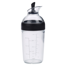 OXO 醬汁搖搖量杯 時尚黑 145g, 1個