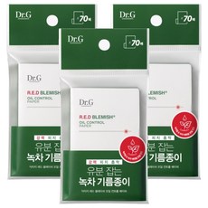 닥터지 레드 블레미쉬 오일 컨트롤 페이퍼, 70개입, 3개