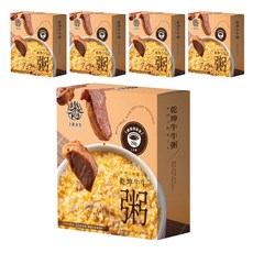 樂食全齡食堂 乾坤牛牛粥 500g*5盒 全齡適用營養粥品