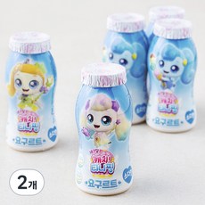 빙그레 캐치티니핑 요구르트 소다향, 80ml, 5개입, 2개