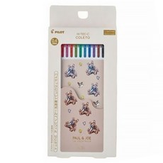 PILOT 百樂 變芯筆芯10色組 0.4mm PAUL&JOE聯名款, 1組, LHKRF4PJ2310C-B