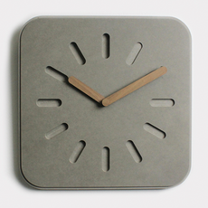ATREES 影子靜音方形掛鐘, 混色