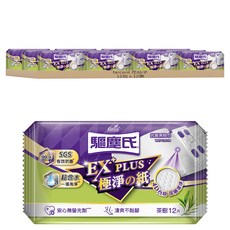 farcent 花仙子 驅塵氏 茶樹抗菌濕拖巾 12張, 12包