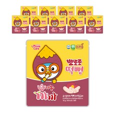 Iprom 淘氣小企鵝聯名磨牙米餅, 紫地瓜口味, 10包, 10g