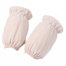 케리코 여성스러운 팔토시 세트, 구슬 카키