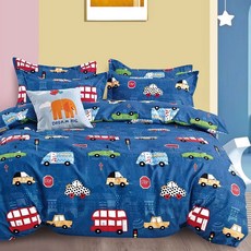 台灣製頂級舒柔棉床包枕套組 雙人加大, 汽車之家