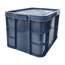 KEYWAY 聯府 強固掀蓋整理箱 YKK452, 藍色, 1個