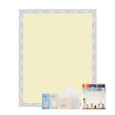 맘스보드 캔디 보드 베이직 3종 리틀 래빗 세트, 캔디핑크 + 옐로우, 1개