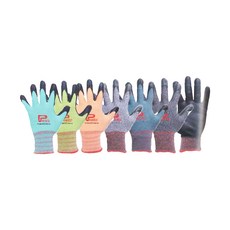 PANRICO 百利世 加厚型 止滑耐磨手套 J-GF001，耐水洗 抗油汙, M, 1雙