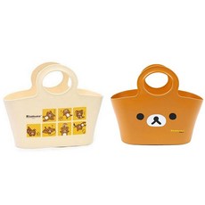 SHABATH 懶懶熊手提收納籃, 2個, 混色