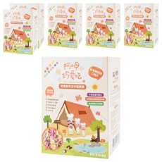 港媽私房手作 阿呷珍愛吃 寶寶蔬果義大利麵 迷你蝴蝶麵, 150g, 6盒