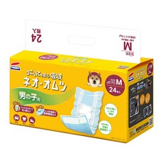 KOCHO 可嬌 NEO 犬用男生用 禮貌帶, M(5.5~7.5kg), 24片, 1包