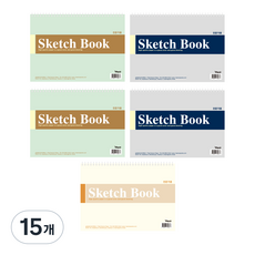 希望筆記 美術專家用 170g 圖畫紙 素描本 隨機出貨, 8開, 17張, 15個