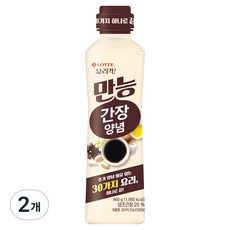 LOTTE 樂天 料理Kick 萬能醬油調味料, 460g, 2個