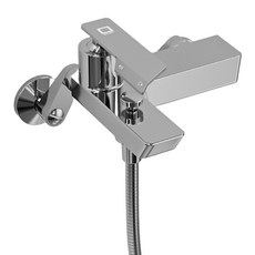SD時代 600 鍍鉻浴室壁掛式蓮蓬頭水龍頭組, 1個