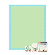 맘스보드 루나 보드 베이직 3종 해피 앨리 세트, 루나블루 + 그린, 1개