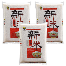 大橋牌 新米 台灣蓬萊米 CNS二等, 1.8kg, 3包