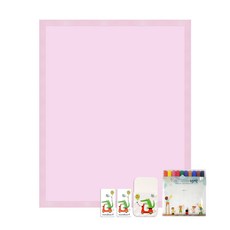 맘스보드 루나 보드 베이직 3종 해피 앨리 세트, 루나핑크 + 핑크, 1개