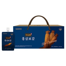 Chunho Ncare 紅蔘飲隨身包 30入, 2.4L, 1盒