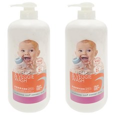 媽媽餵 奶瓶蔬果洗潔精，溫和pH5.5，適用於奶嘴、奶瓶、餐具、蔬果, 700ml, 2瓶