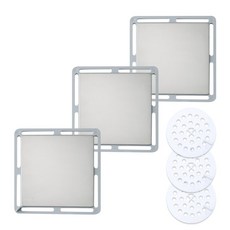 零異味地漏防臭蓋 3入, 單一顏色