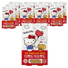 아텍스 헬로키티 캐릭터 키즈밴드 표준형, 16개입, 10개