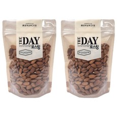 리치팜너트 더 데이 로스팅 아몬드, 400g, 2개