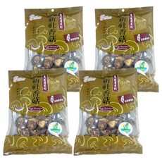 超賀 茂喜食品 台中新社香菇, 台灣在地農產 新鮮採收 真空包裝, 60g, 4包