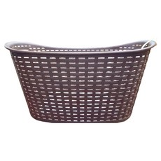 KEYWAY 聯府 佐藤美樂置物籃 中, 咖啡色, 1個