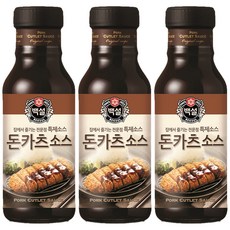 백설 돈카츠소스, 315g, 3개